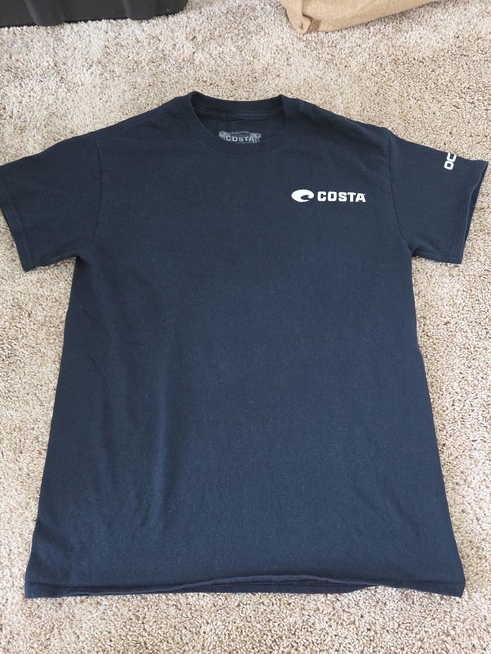Costa Men's Black Shark Tee